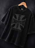 WEST CHOPPERS ACID WASHED T-SHIRT