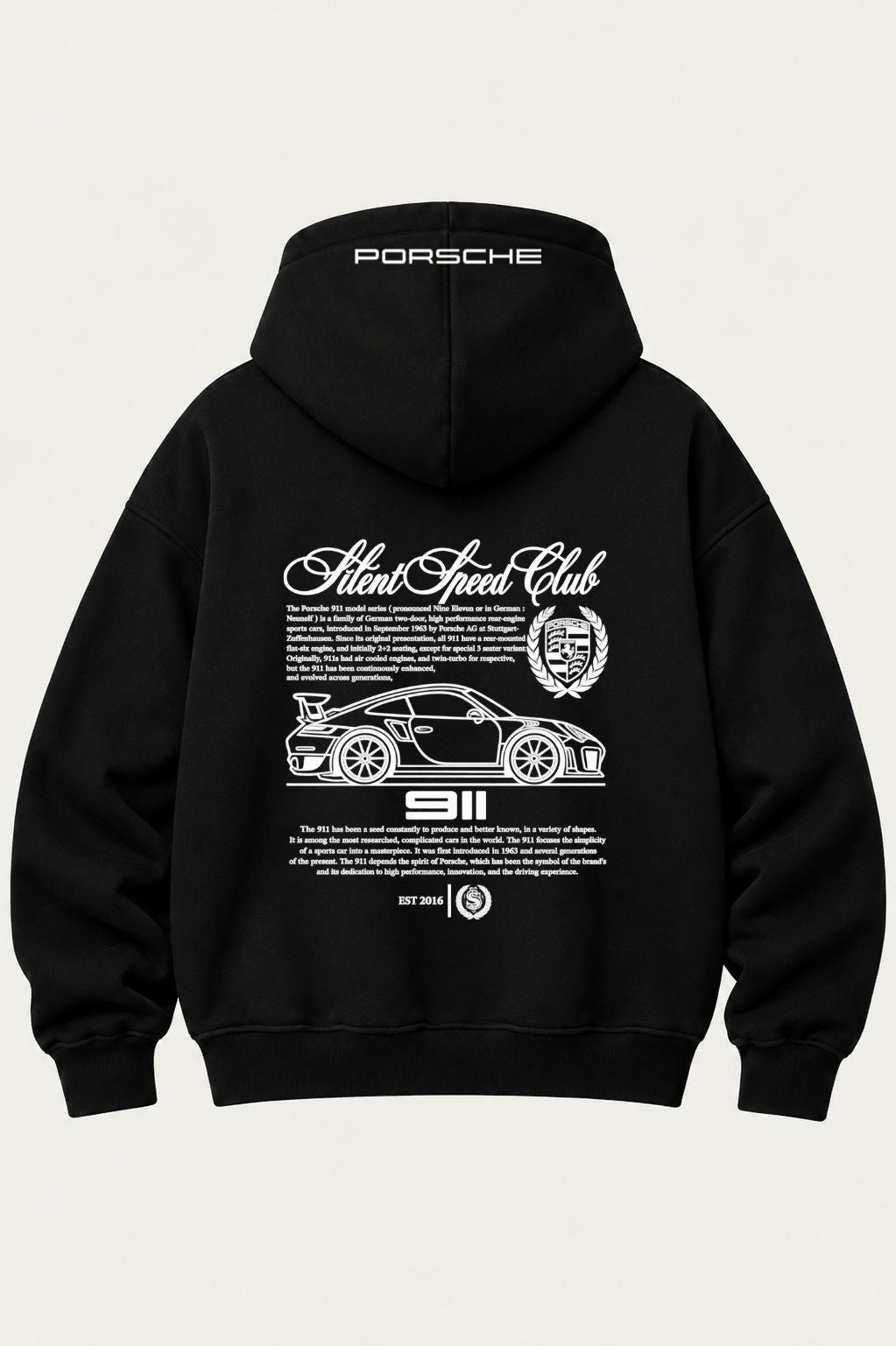 911 HERITAGE OVERSIZED HOODIE