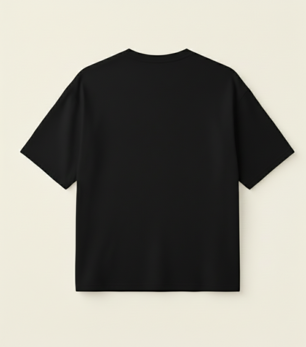 OVERSIZED BLACK TEE