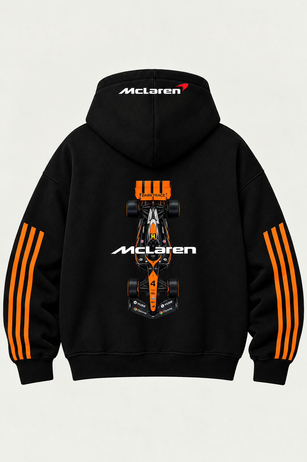 MCLAREN OVERSIZED ZIPPER HOODIE