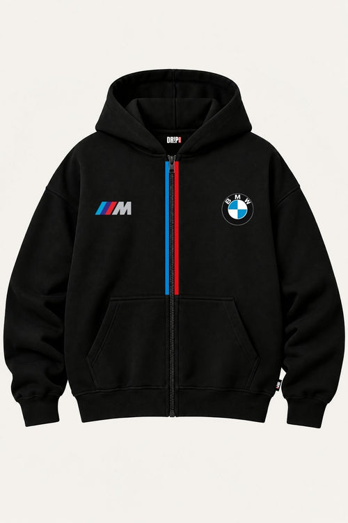 BMW OVERSIZED ZIPPER HOODIE
