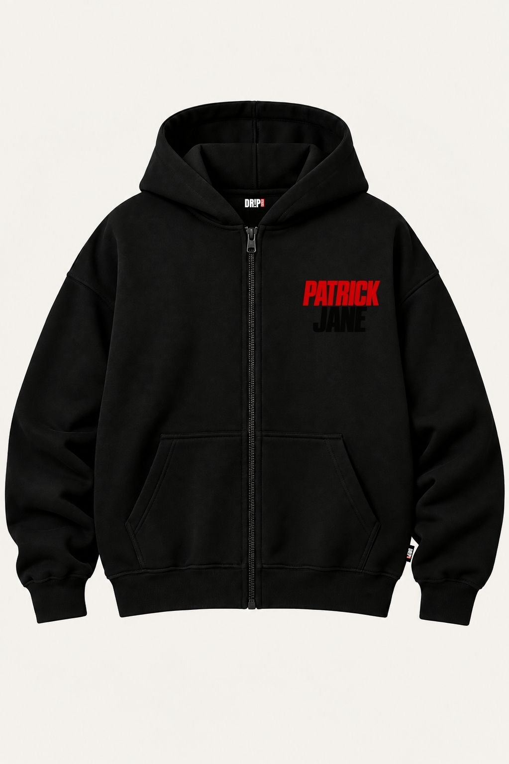 PATRICK JANE MENTALIST OVERSIZED ZIPPER HOODIE
