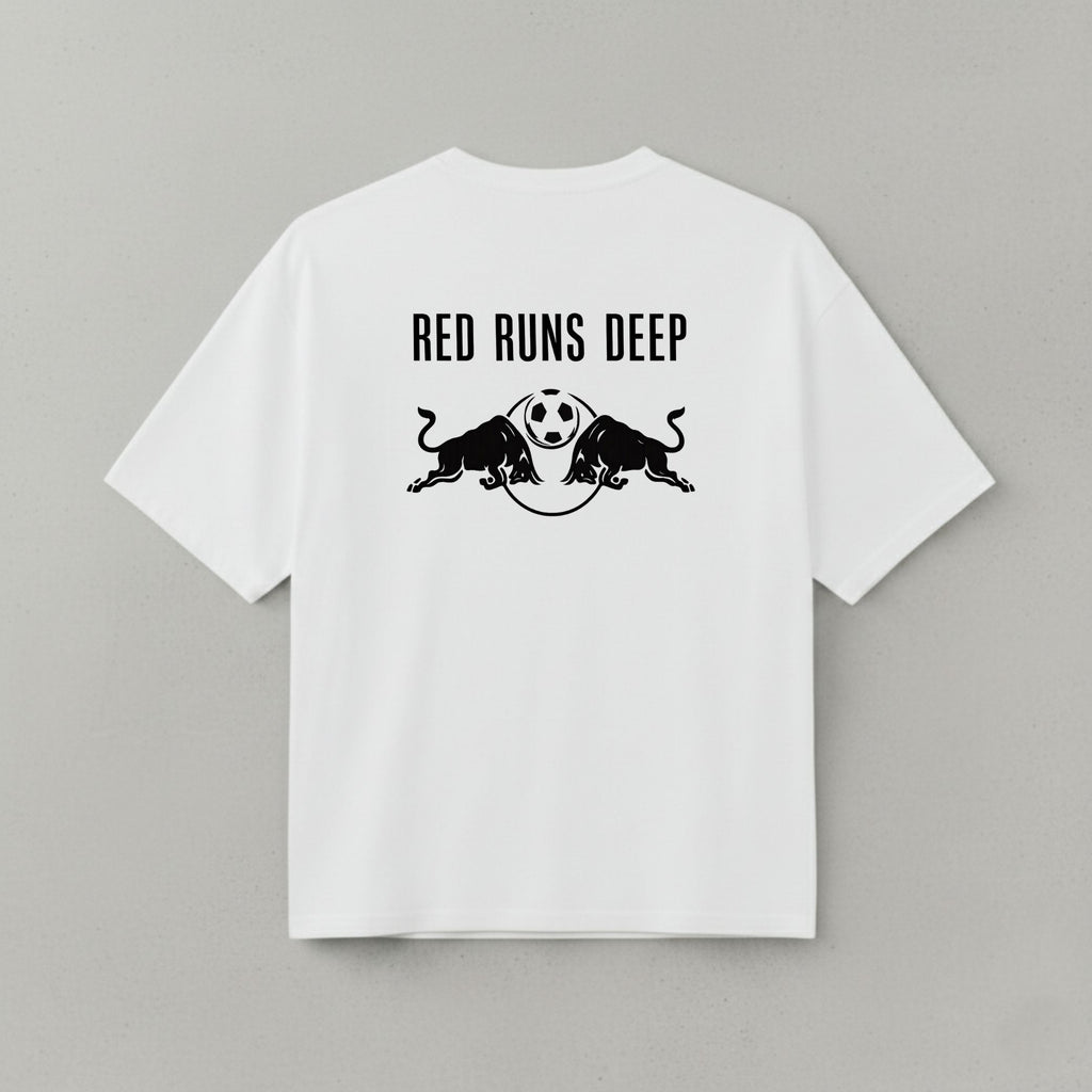 REDBULL OVERSIZED WHITE T-SHIRT
