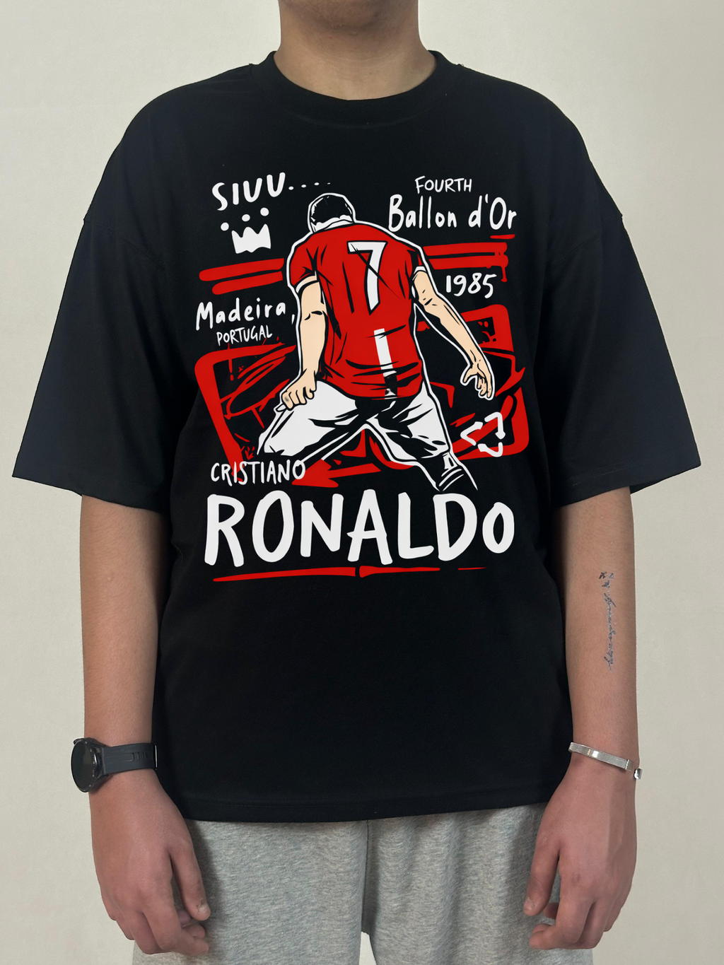 CR7 OVERSIZED T-SHIRT