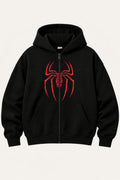SPIDER LEGACY OVERSIZED ZIPPER HOODIE