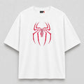 SPIDER LEGACY OVERSIZED WHITE TEE