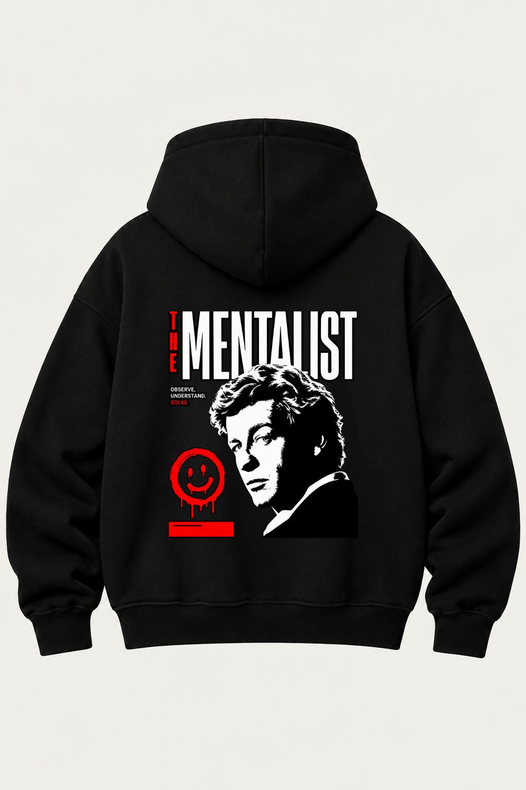 THE MENTALIST OVERSIZED ZIPPER HOODIE