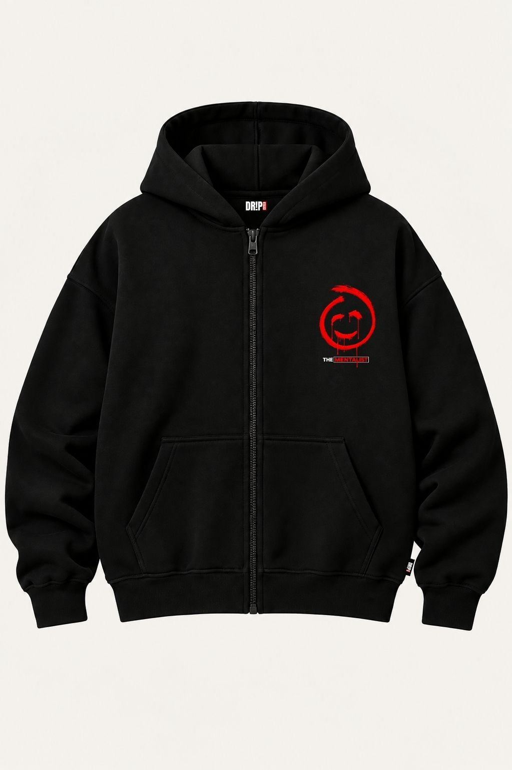 THE MENTALIST OVERSIZED ZIPPER HOODIE