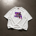 GTA WANTED OVERSIZED WHITE TEE