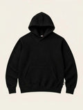 OVERSIZED BLACK HOODIE