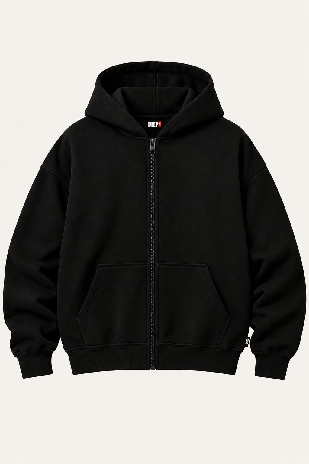 OVERSIZED ZIPPER HOODIE