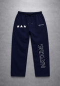 BROOKLYN LOOSE FIT NAVY BLUE TROUSER