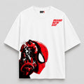 SPIDER SQUAD OVERSIZED WHITE TEE