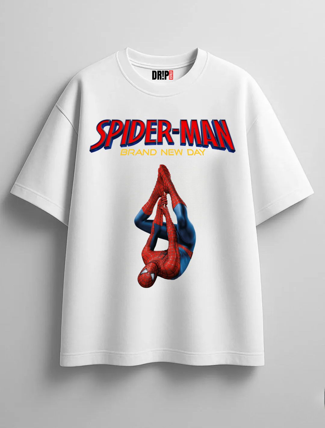 SPIDEY MODE OVERSIZED WHITE TEE