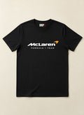 MCLAREN REGULAR FIT BLACK T-SHIRT