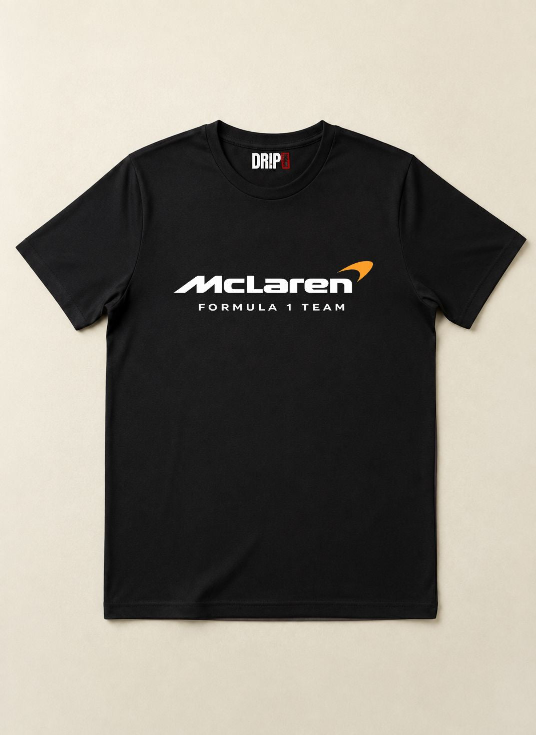 MCLAREN REGULAR FIT BLACK T-SHIRT