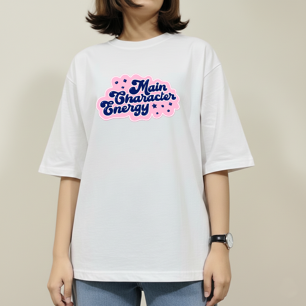 MAIN CHARACTER ENERGY OVERSIZED TEE