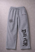 INFERNO WEB HEATHER GREY LOOSE FIT TROUSER