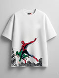 FRIENDLY NEIGHBORHOOD LIMITED EDITION OVERSIZED WHITE TEE