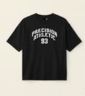 PRECISION ATHLETIC OVERSIZED BLACK T-SHIRT
