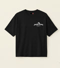 THE STUDY BREAKS OVERSIZED BLACK T-SHIRT