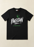 PAKISTAN PRIDE ESSENTIAL BLACK T-SHIRT