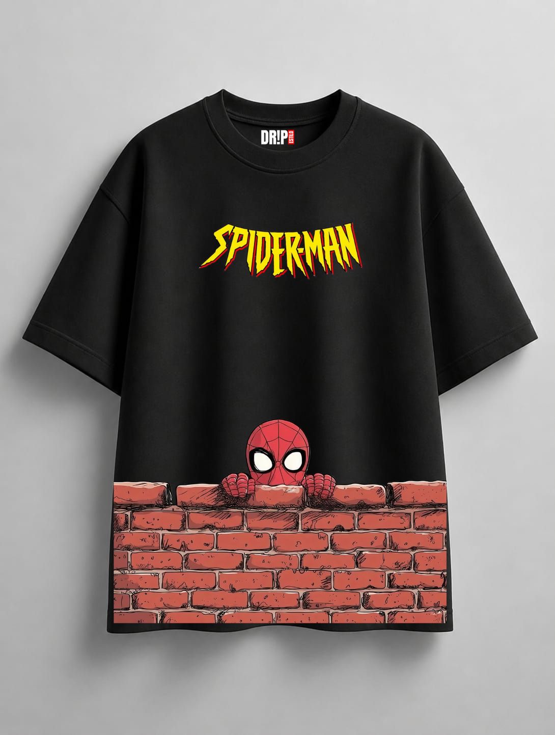 SPIDER-MAN SPECIAL EDITION OVERSIZED BLACK TEE