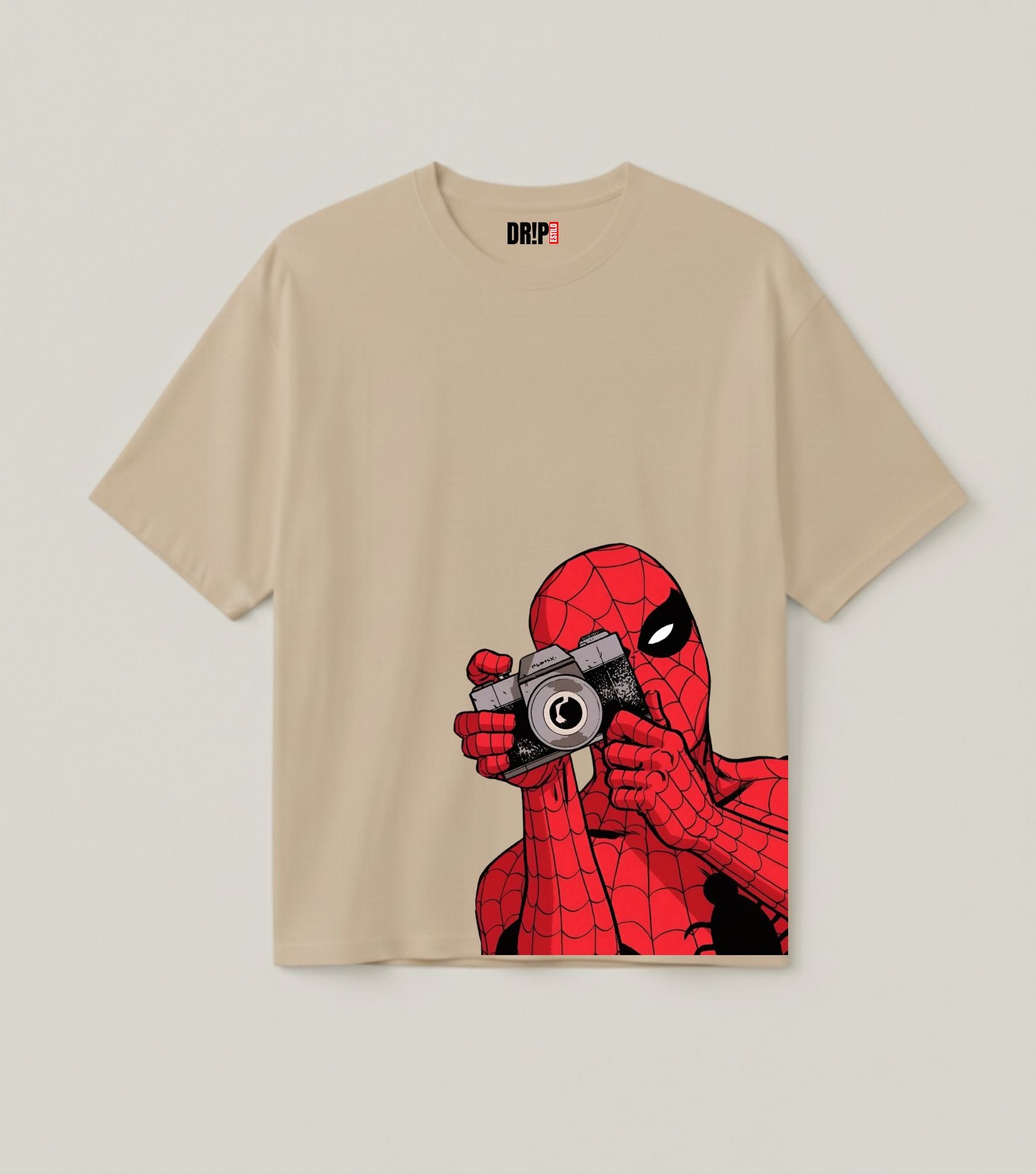 SPIDEY CAM OVERSIZED SKIN TEE
