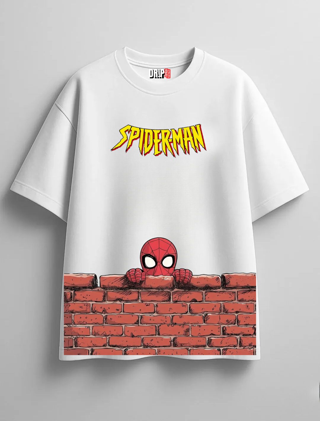 SPIDER-MAN SPECIAL EDITION OVERSIZED WHITE TEE