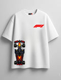 F1 GRAND PRIX OVERSIZED WHITE TEE