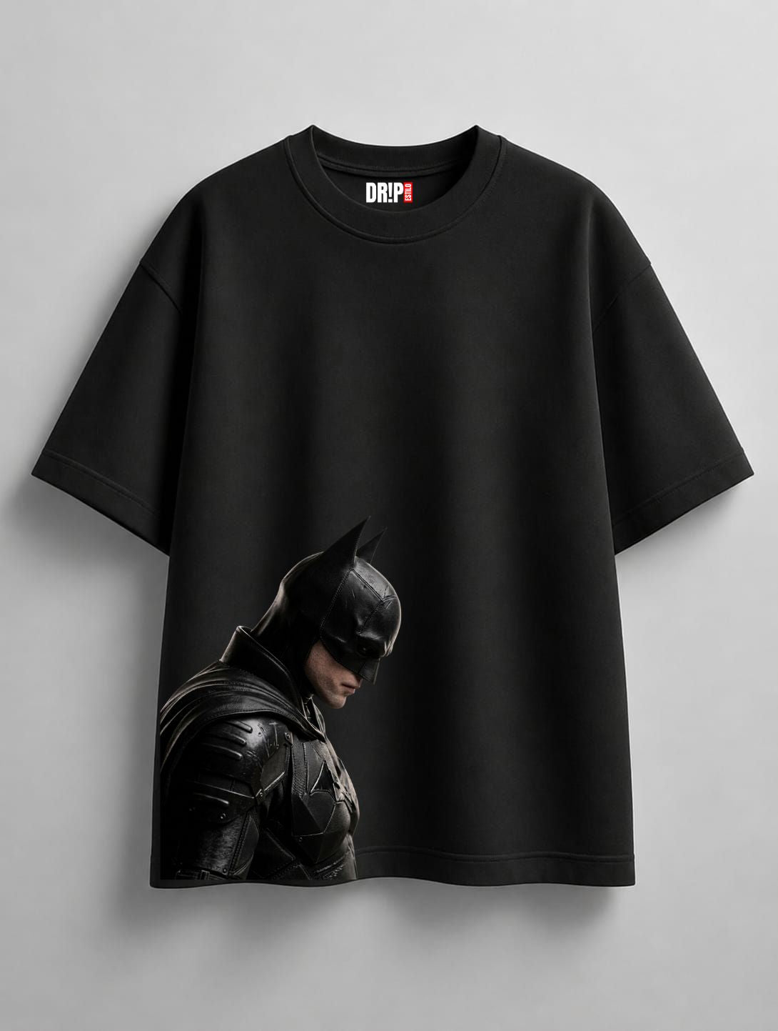 BATMAN OVERSIZED BLACK TEE