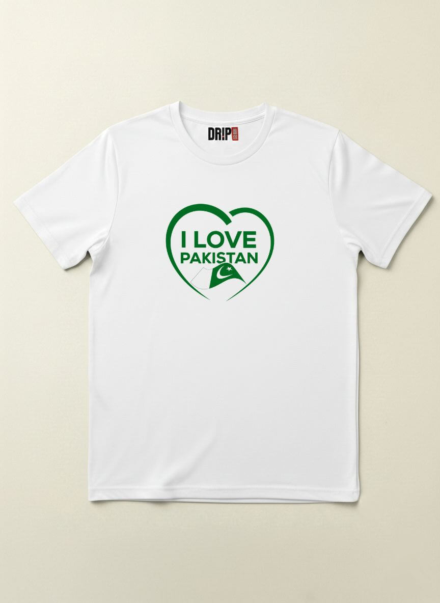 PAKISTAN FOREVER ESSENTIAL WHITE T-SHIRT