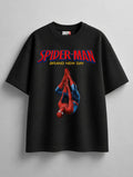 SPIDEY MODE OVERSIZED BLACK TEE