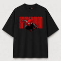 SPIDER-MAN WEB SLINGER OVERSIZED BLACK TEE