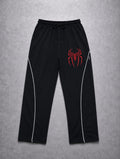 SPIDER LEGACY BLACK PIPING TROUSER
