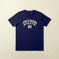 PRECISION ATHLETIC REGULAR FIT NAVY BLUE GRAPHIC T-SHIRT