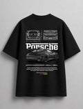 PORSCHE 911 OVERSIZED BLACK T-SHIRT