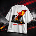 REDBULL RACING OVERSIZED WHITE T-SHIRT